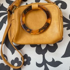 Anthropologie Hoop Handle small bag